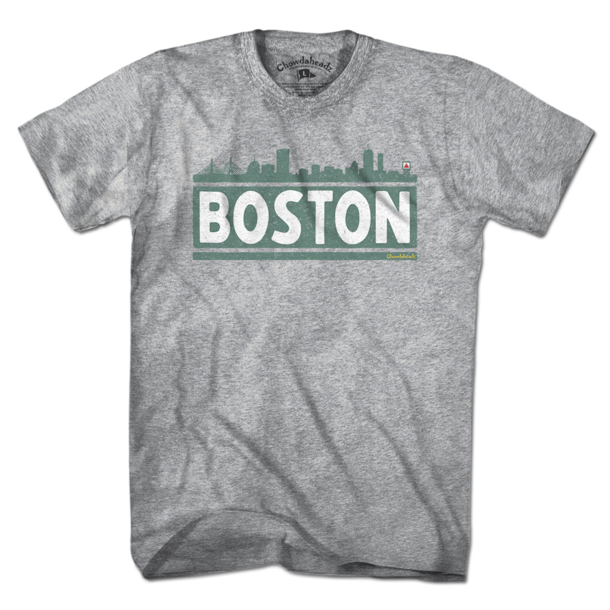 Boston Baseline T-Shirt - Chowdaheadz