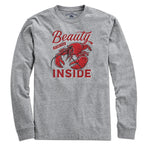 Beauty Is On The Inside Lobster T-Shirt