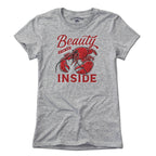 Beauty Is On The Inside Lobster T-Shirt