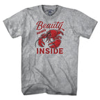 Beauty Is On The Inside Lobster T-Shirt