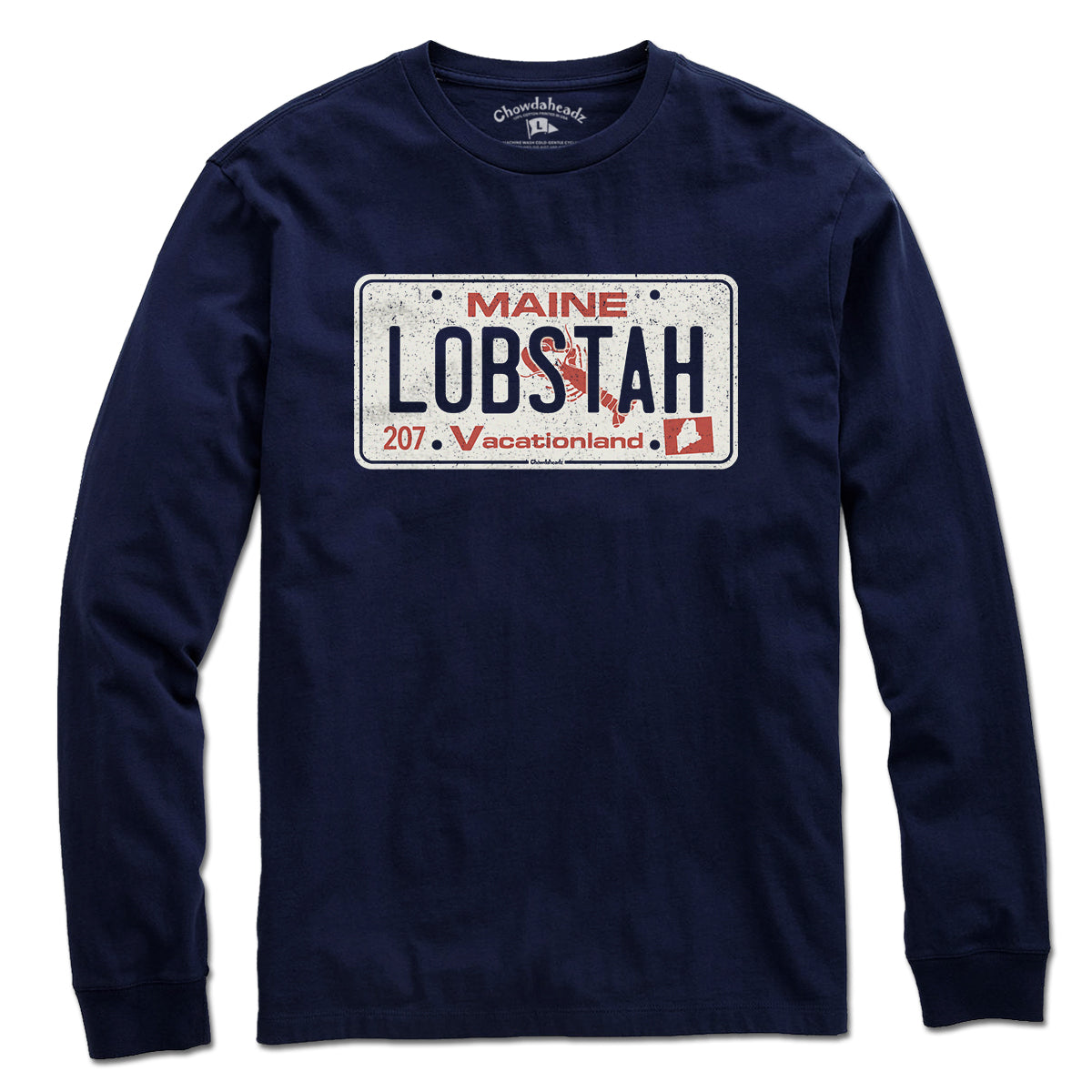 Maine Lobstah License Plate T-Shirt
