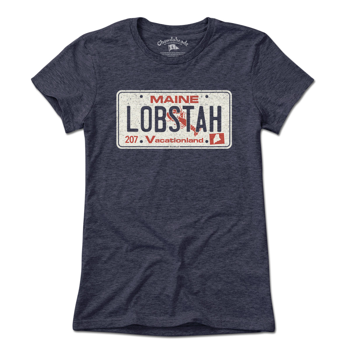 Maine Lobstah License Plate T-Shirt