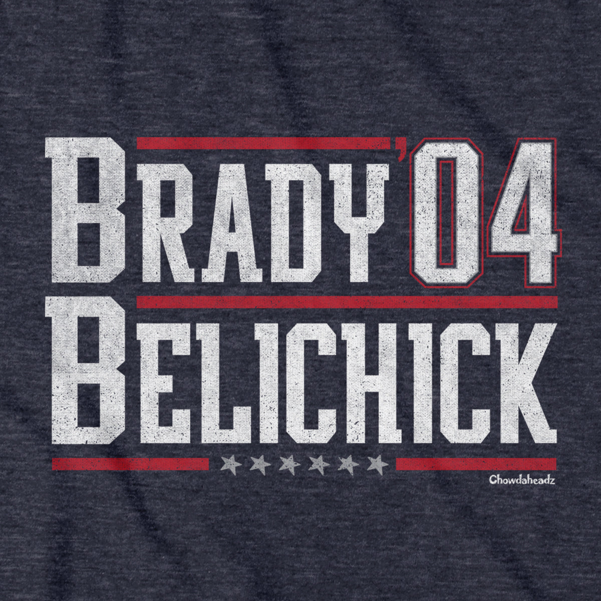 Brady Belichick '04 T-Shirt - Chowdaheadz
