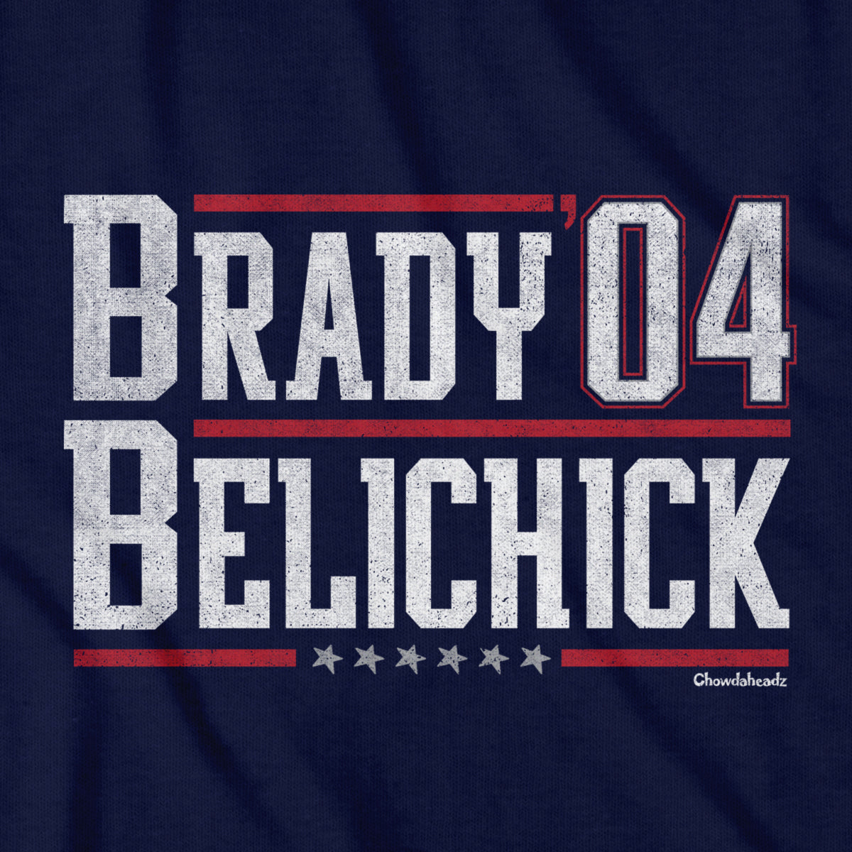 Brady Belichick '04 T-Shirt - Chowdaheadz