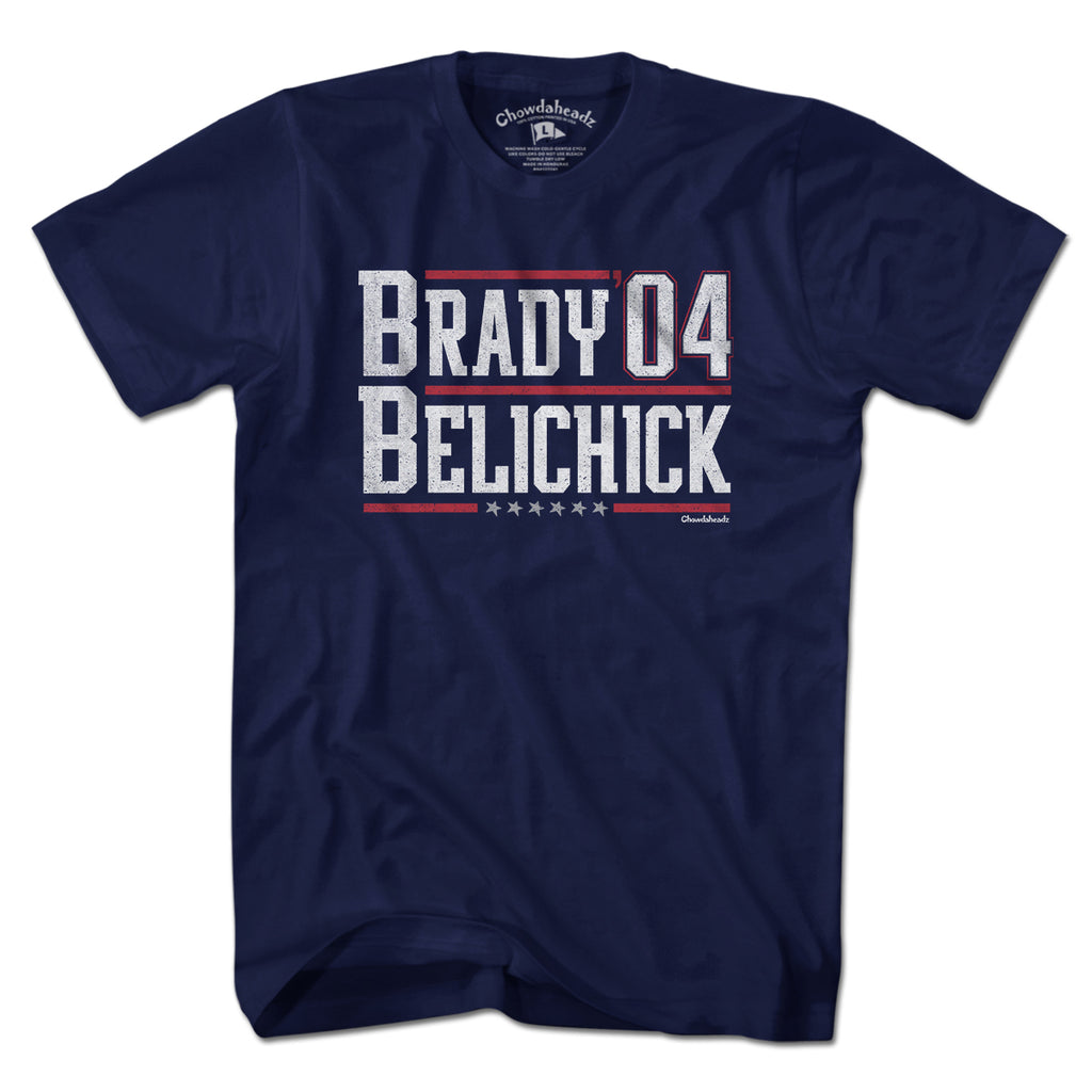 Brady Belichick '04 T-Shirt - Chowdaheadz