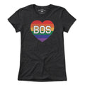 BOS Rainbow Heart T-Shirt - Chowdaheadz