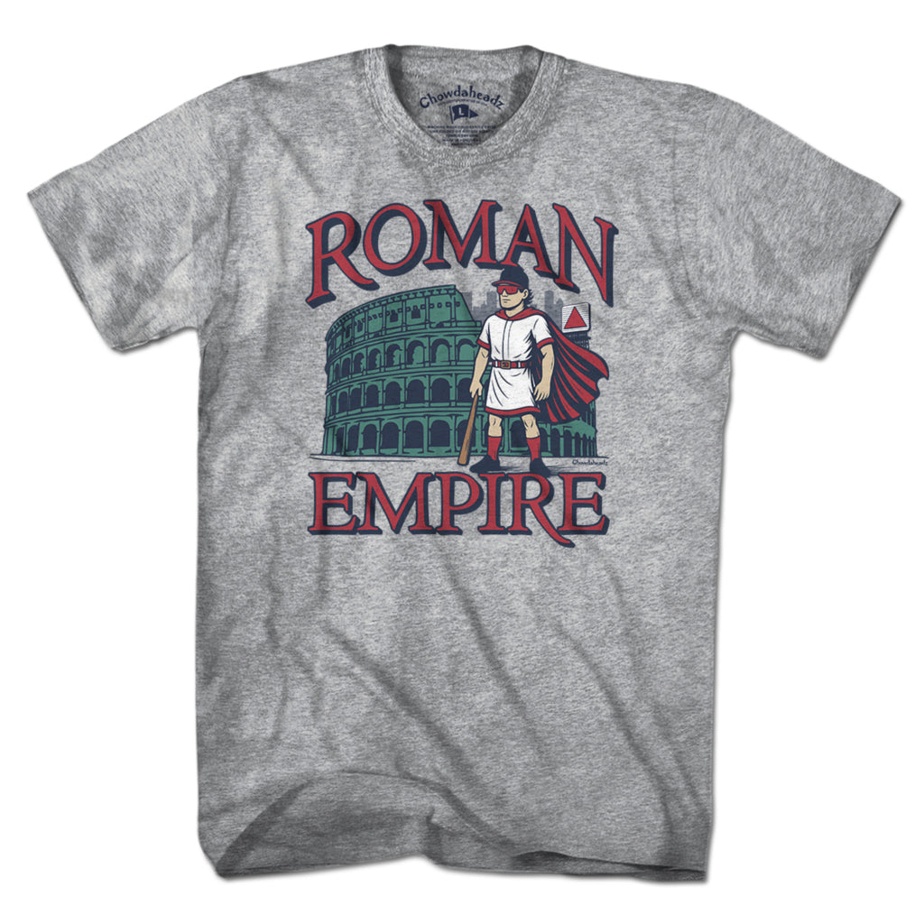 Roman Empire Baseball T-Shirt - Chowdaheadz