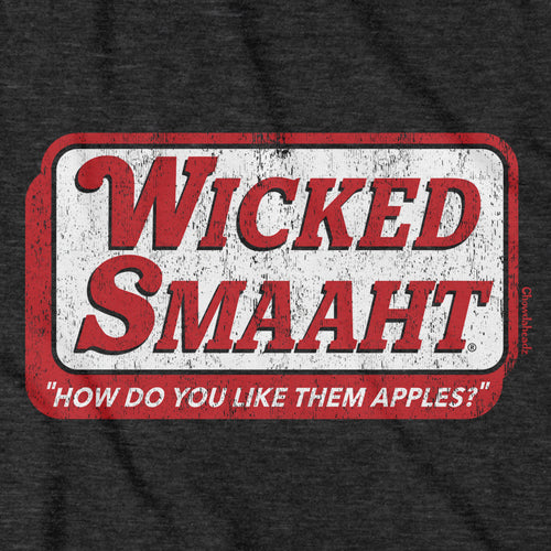 Wicked Smaaht Market Sign T-Shirt - Chowdaheadz