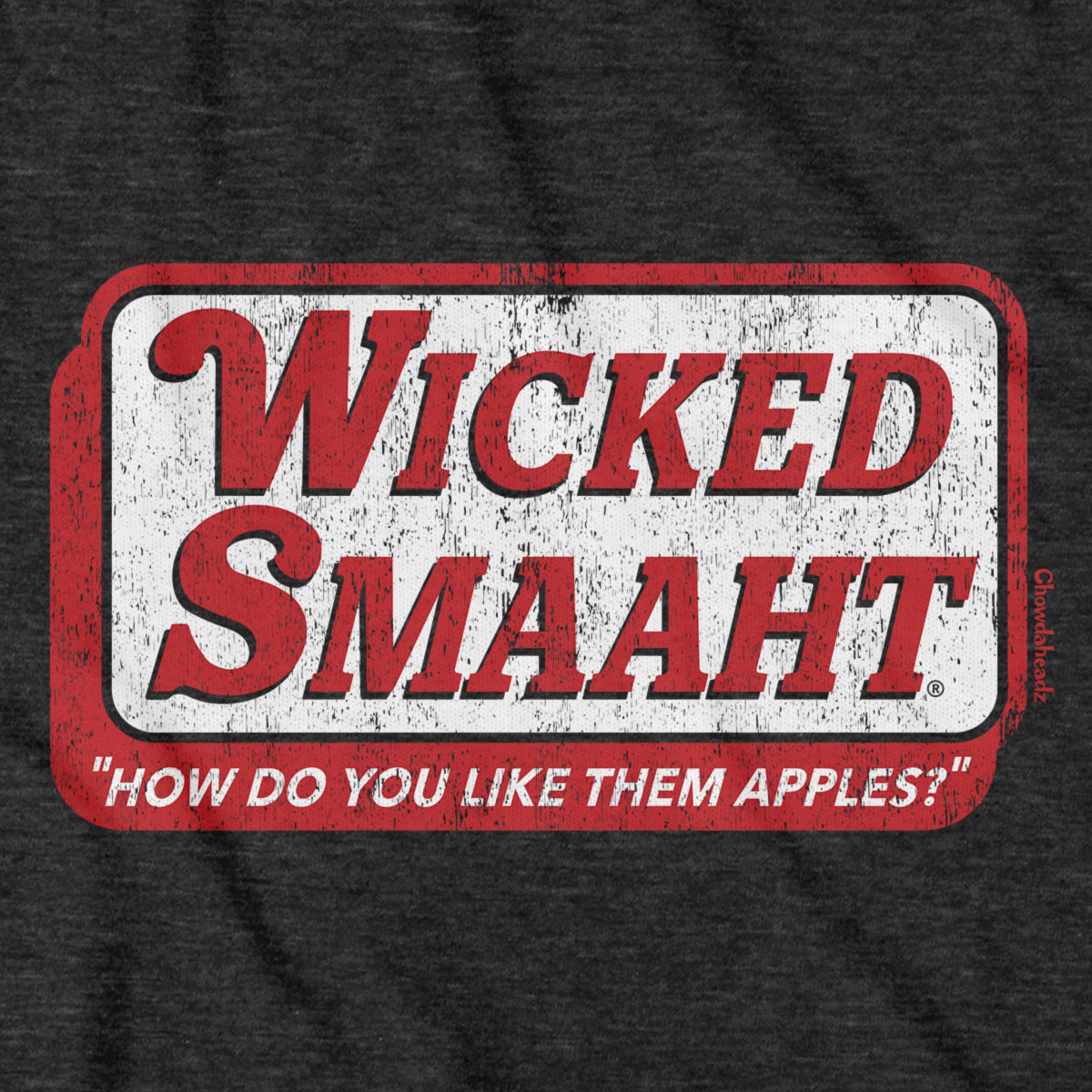 Wicked Smaaht Market Sign Hoodie - Chowdaheadz