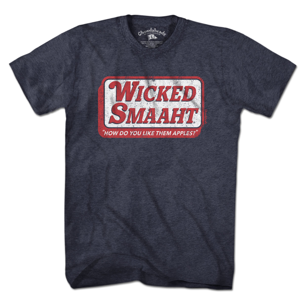 Wicked Smaaht Market Sign T-Shirt - Chowdaheadz