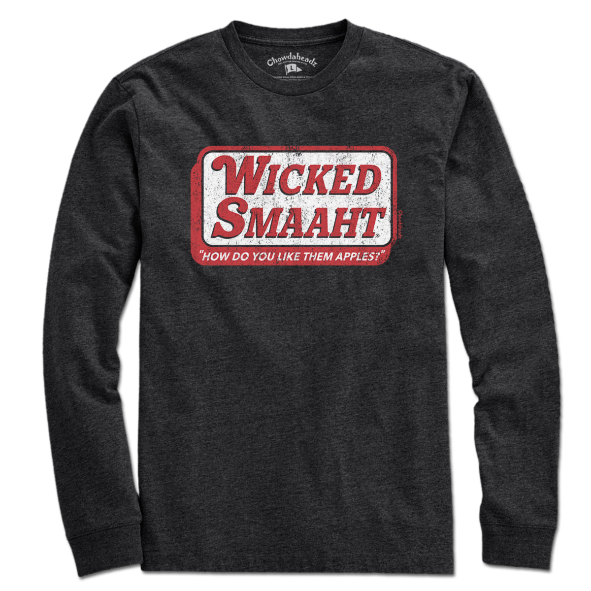 Wicked Smaaht Market Sign T-Shirt - Chowdaheadz