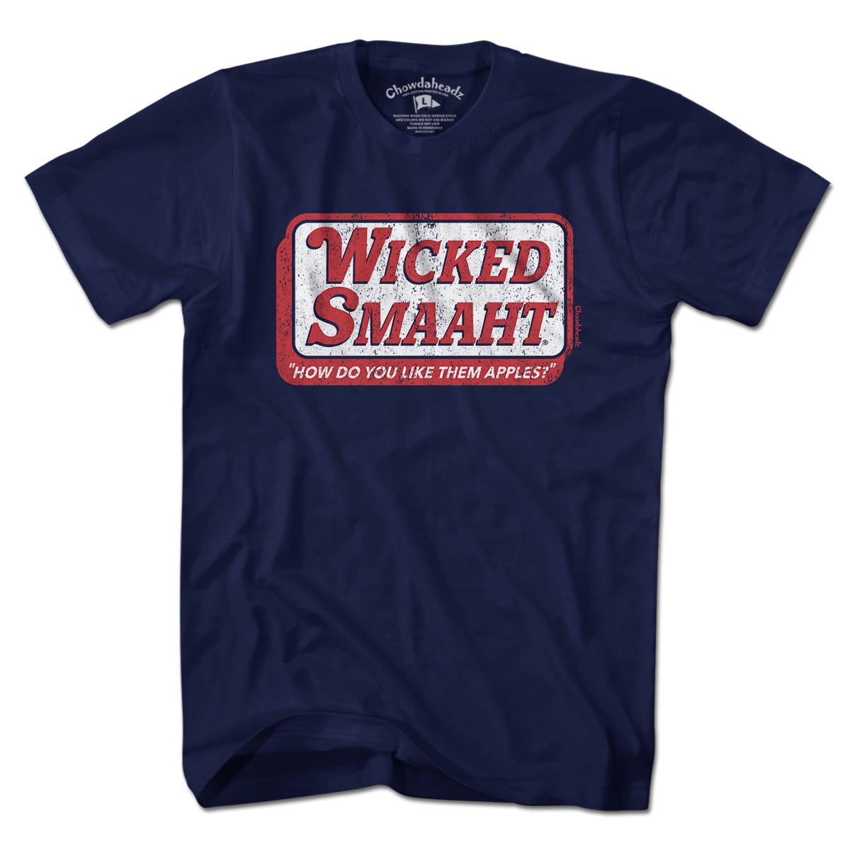 Wicked Smaaht Market Sign T-Shirt - Chowdaheadz