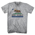 Maine Republic Moose T-Shirt - Chowdaheadz