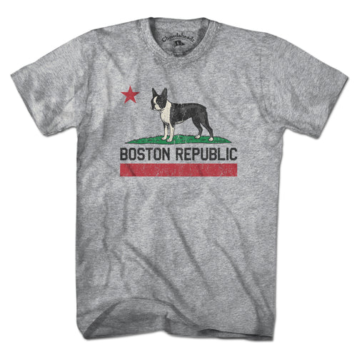 Boston Republic Terrier T-Shirt - Chowdaheadz