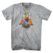 Three Point Stance Lobsterman T-Shirt - Chowdaheadz