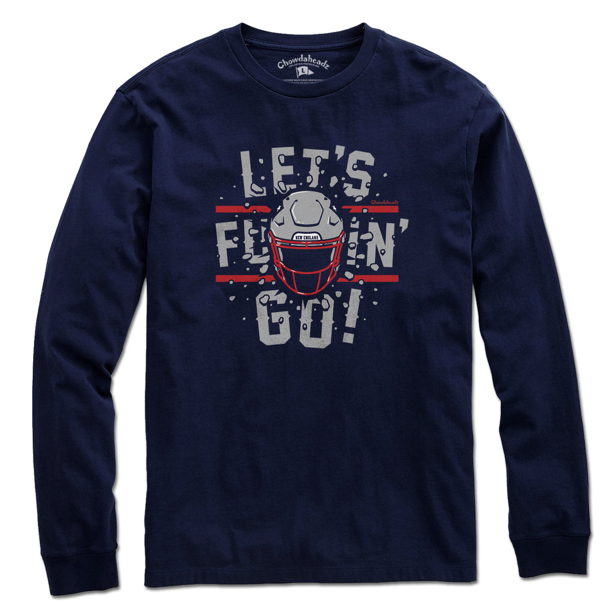 LFG Football Helmet T-Shirt - Chowdaheadz
