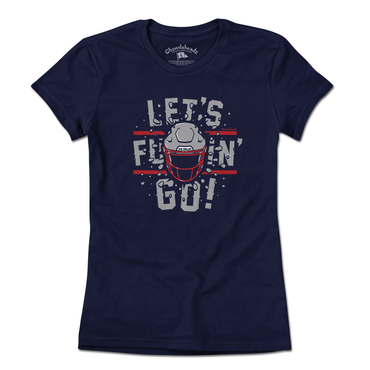 LFG Football Helmet T-Shirt - Chowdaheadz