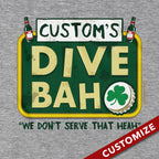 Custom Name's Dive Bah T-Shirt - Chowdaheadz