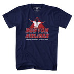 Boston Airlines Baseball T-Shirt