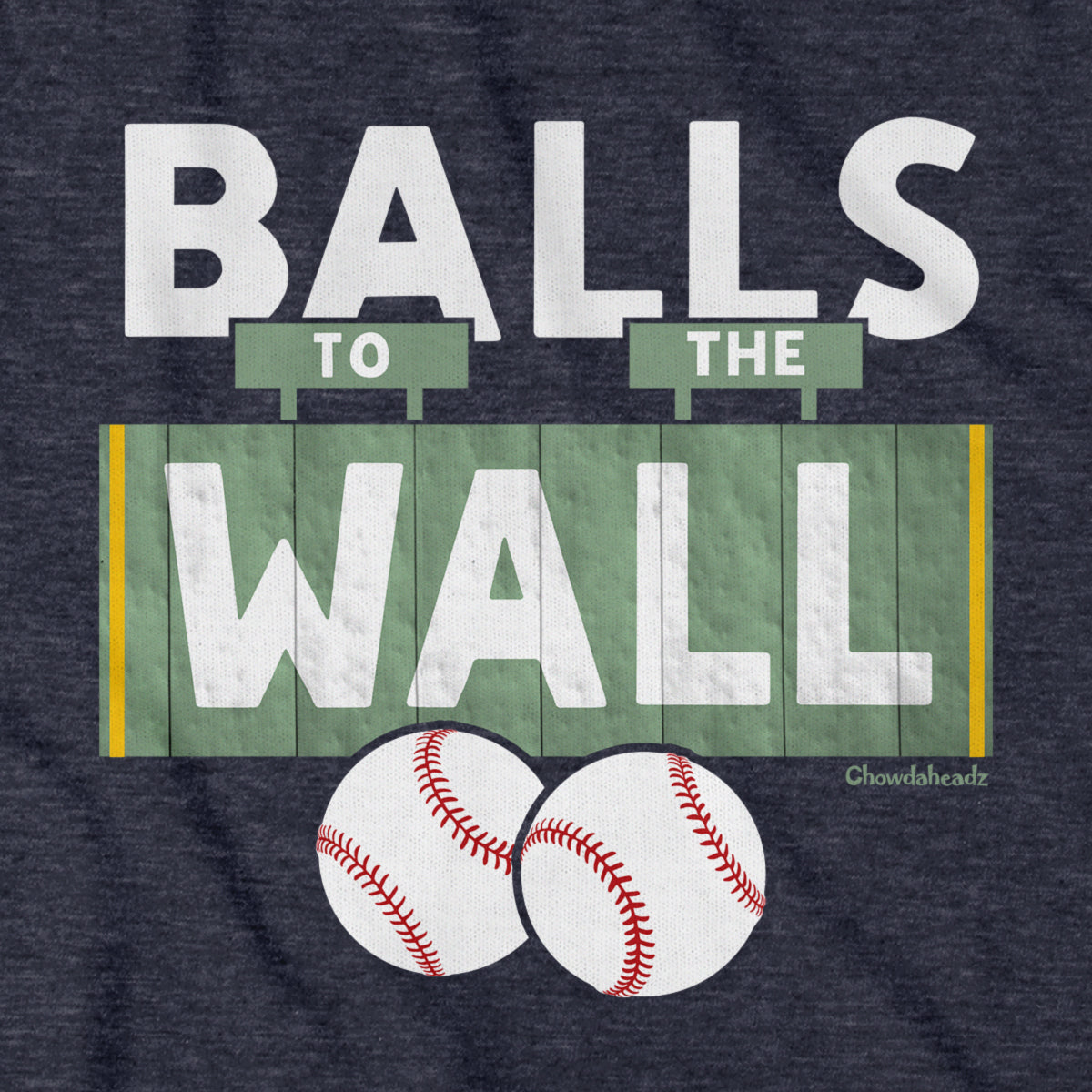 Balls To The Wall Boston Baseball Hoodie - Chowdaheadz