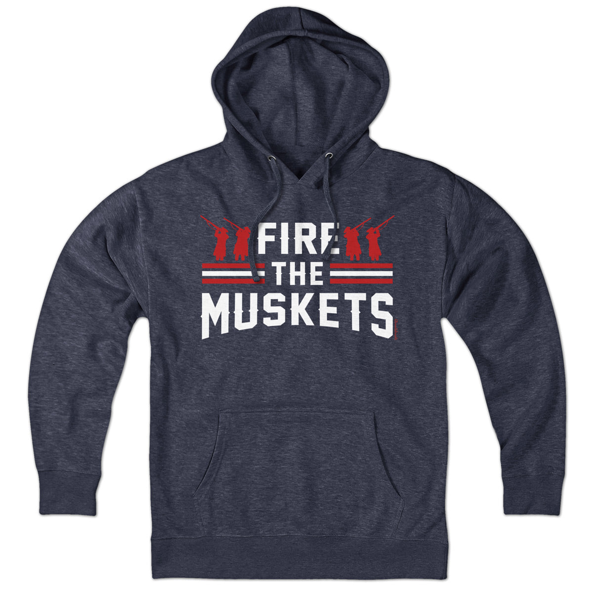 Fire The Muskets New England Football Hoodie - Chowdaheadz