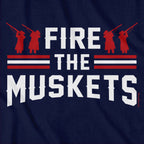 Fire The Muskets New England Football T-Shirt
