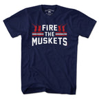 Fire The Muskets New England Football T-Shirt