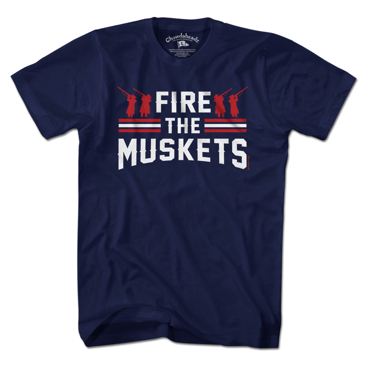 Fire The Muskets New England Football T-Shirt