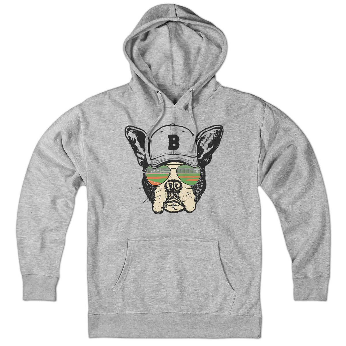 Boston Terrier Baseball Hoodie - Chowdaheadz