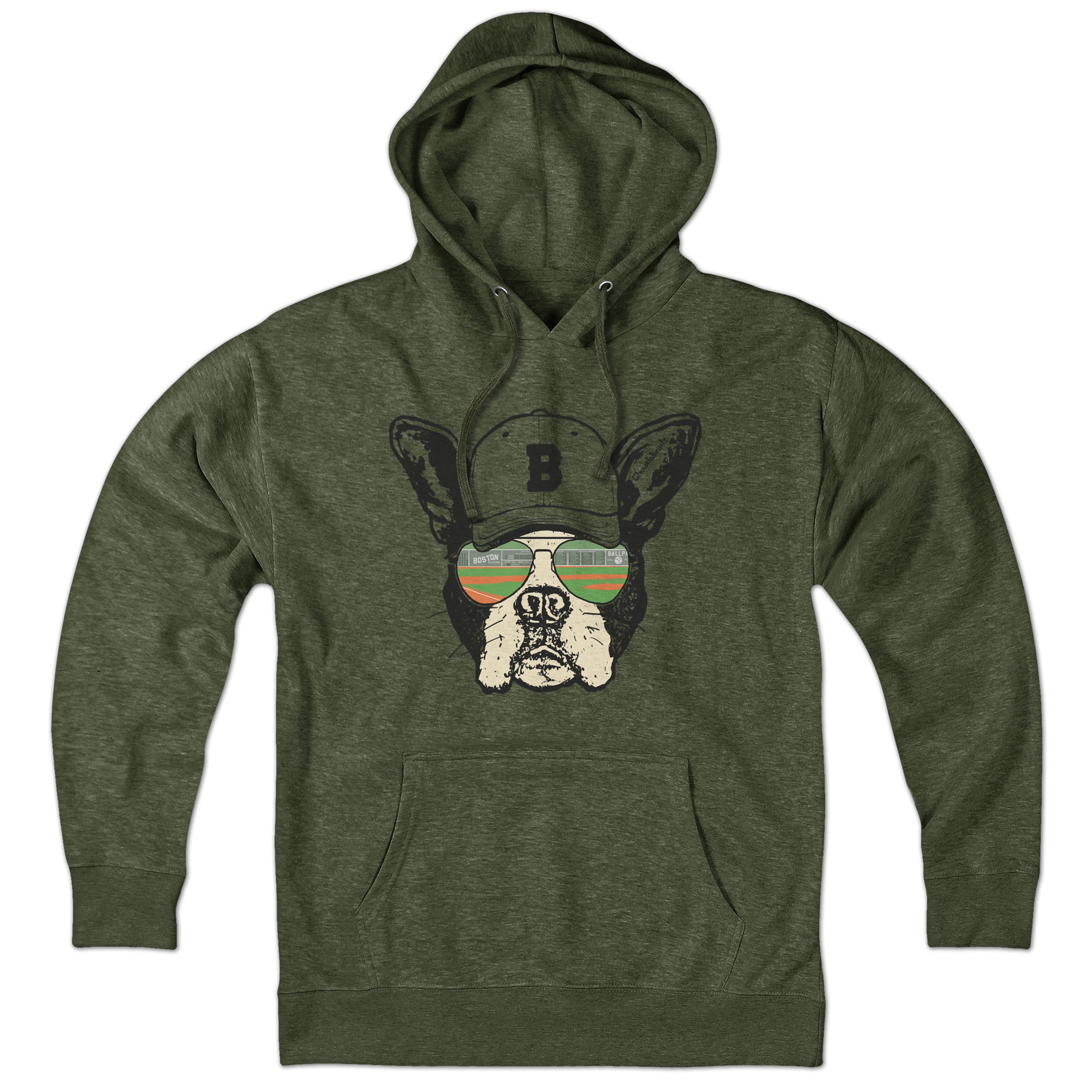 Boston Terrier Baseball Hoodie