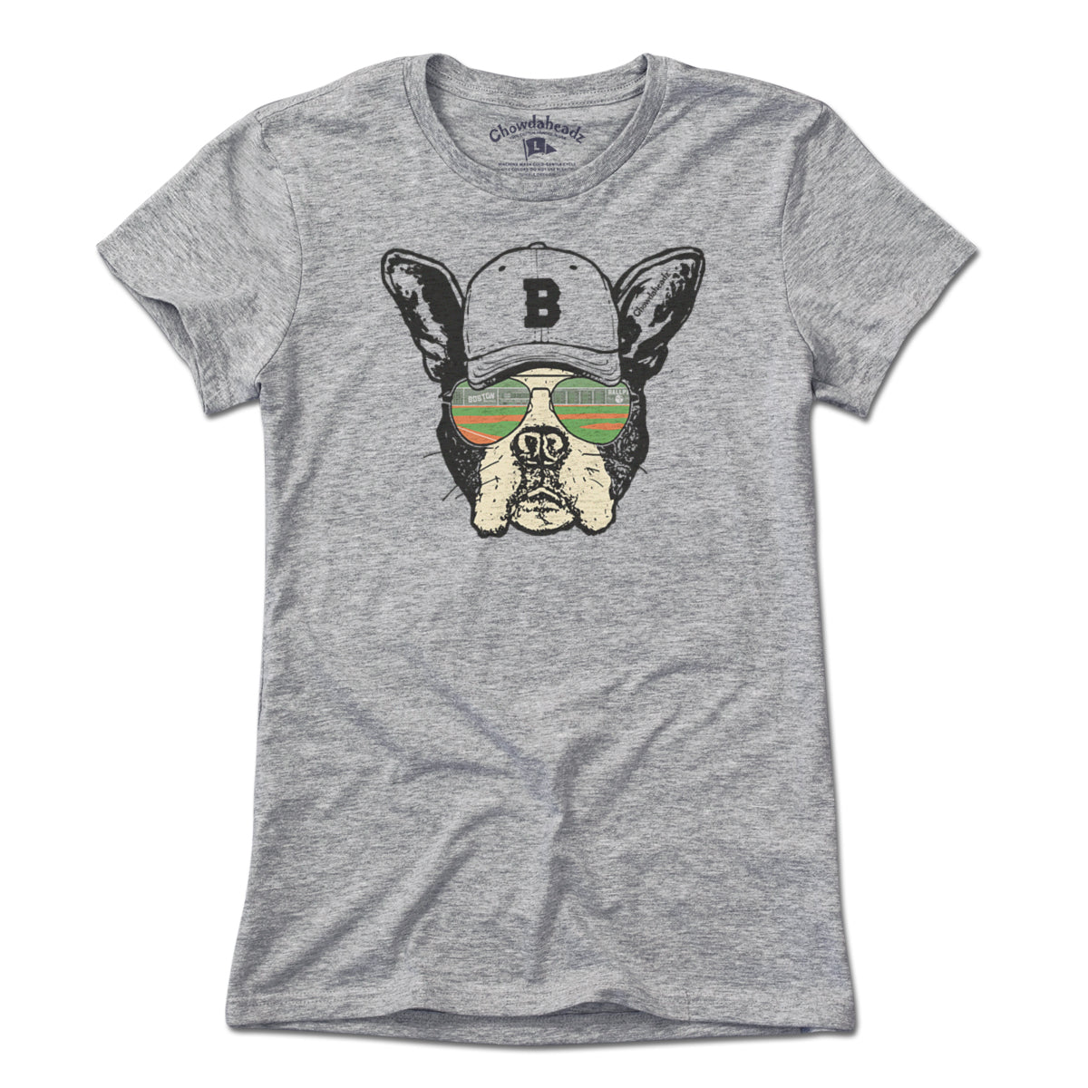 Boston Terrier Baseball T-Shirt - Chowdaheadz