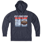 Football Weekend Forecast Hoodie - Chowdaheadz