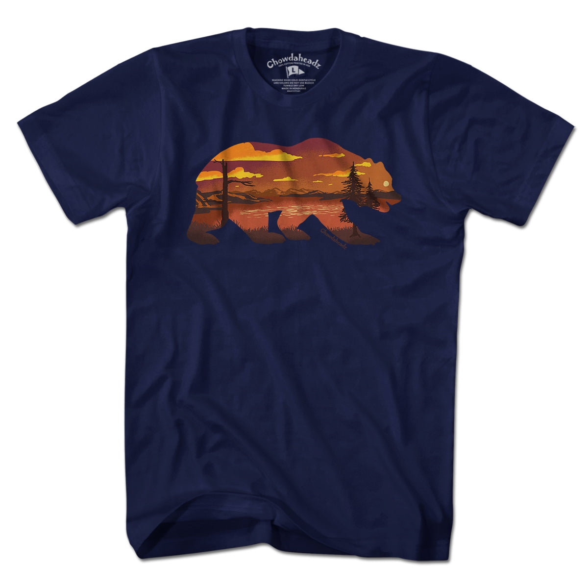 Lakeside Bear Silhouette T-Shirt