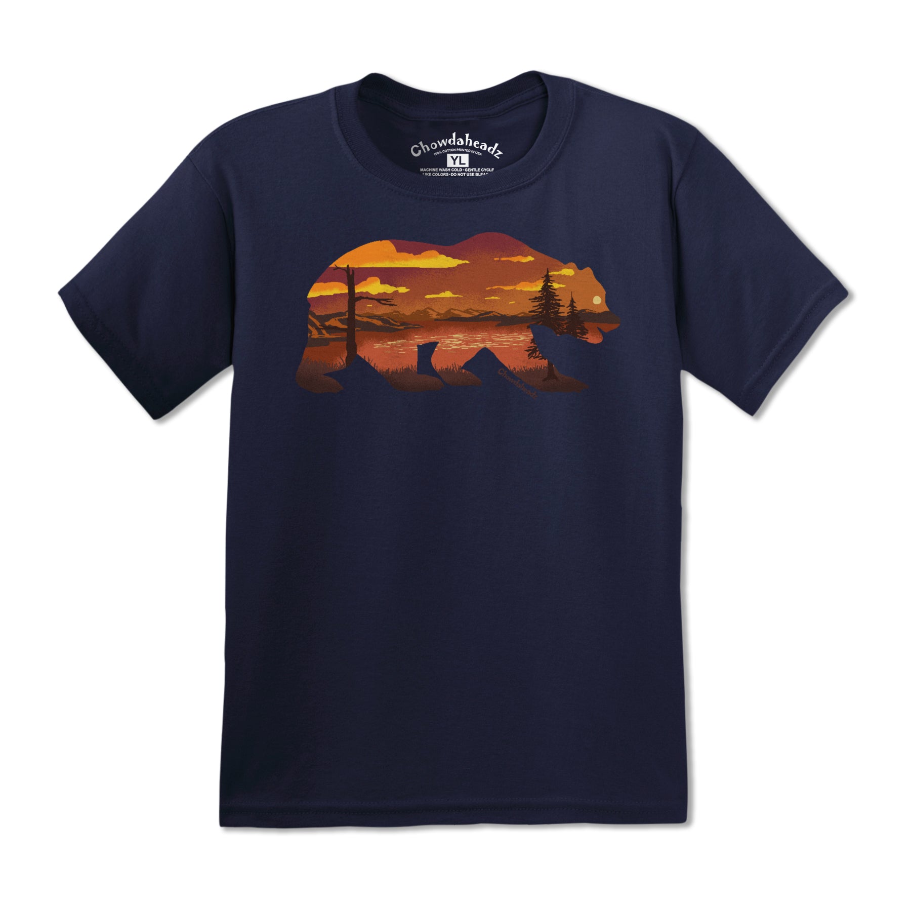 Lakeside Bear Silhouette Youth T-Shirt