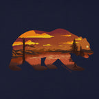 Lakeside Bear Silhouette Youth T-Shirt