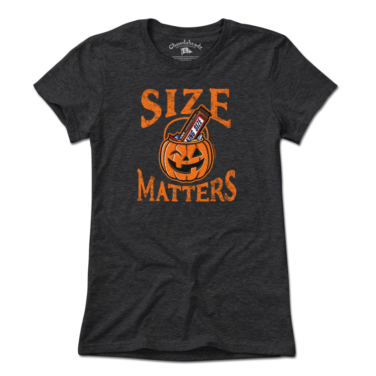 Size Matters Halloween Candy T-Shirt - Chowdaheadz