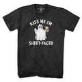 Kiss Me I'm Sheet-Faced Ghost T-Shirt - Chowdaheadz