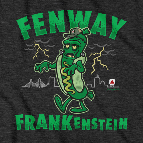 Fenway Frankenstein Halloween T-Shirt - Chowdaheadz