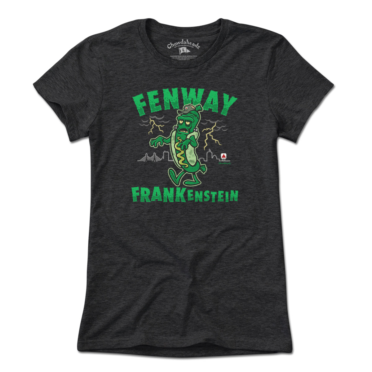 Fenway Frankenstein Halloween T-Shirt - Chowdaheadz