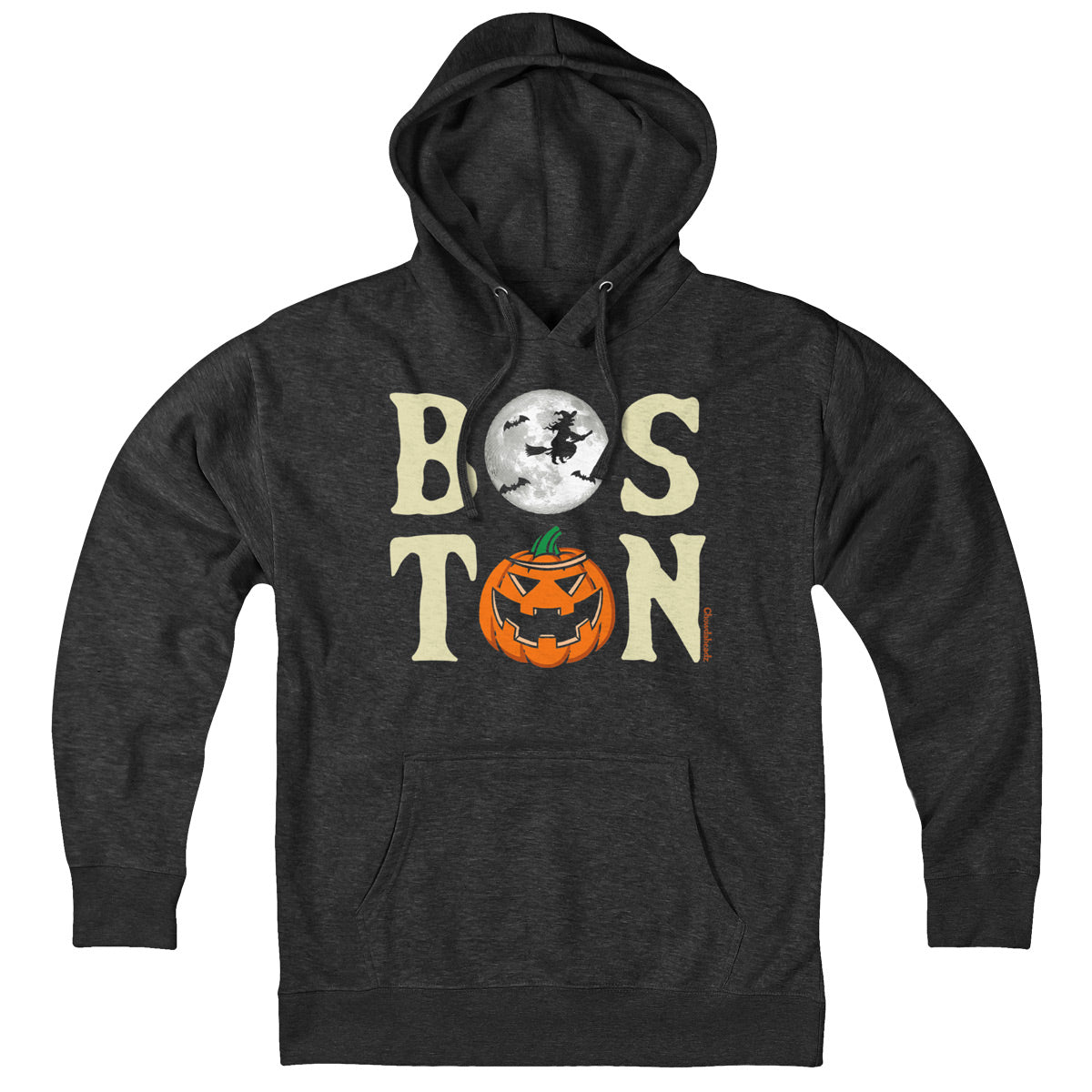 Boston Stacked Halloween Hoodie - Chowdaheadz