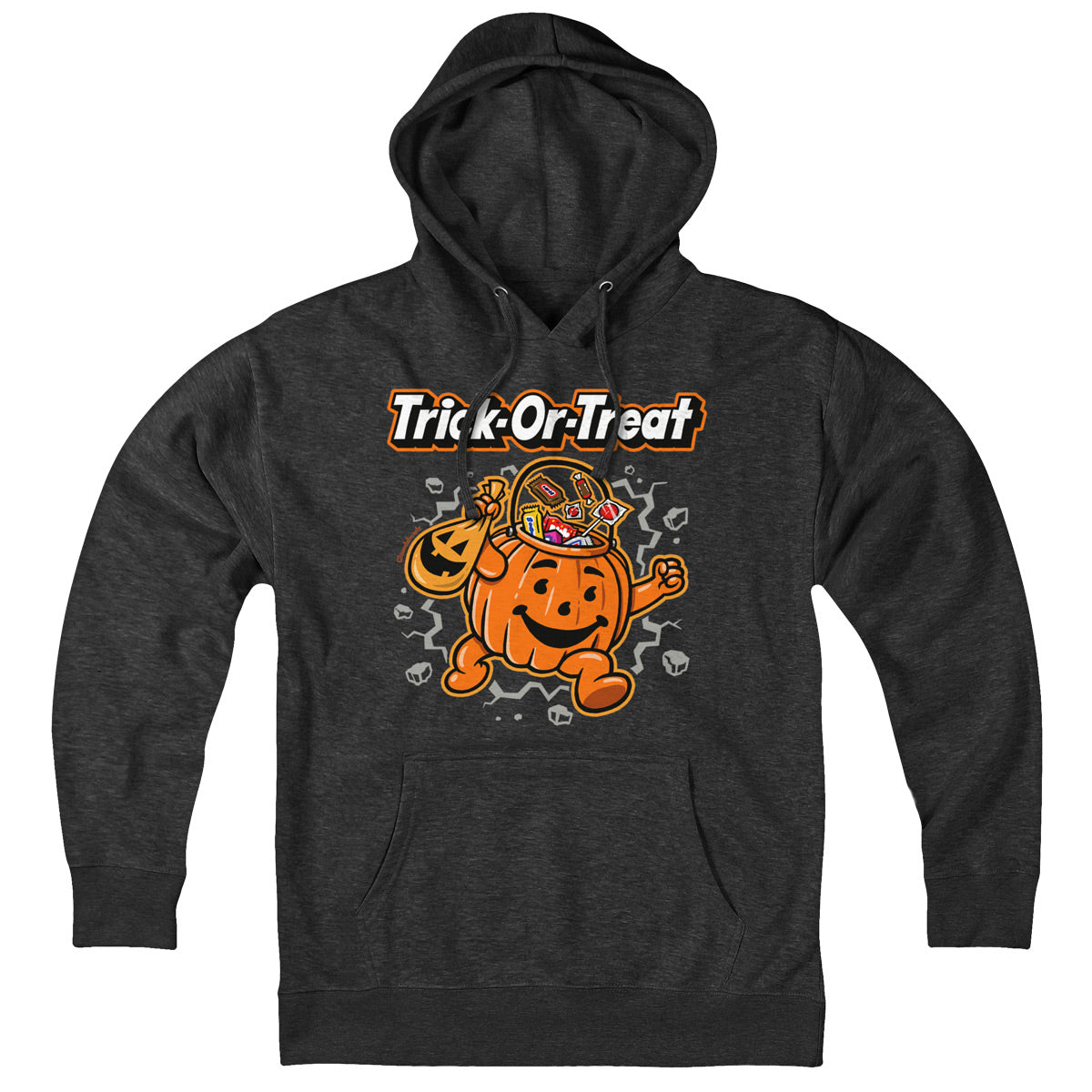 Trick-Or-Treat Pumpkin Man Hoodie