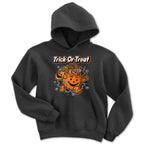 Trick-Or-Treat Pumpkin Man Youth Hoodie