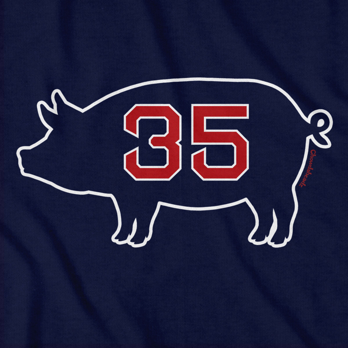 Boston Pig 35 T-Shirt - Chowdaheadz