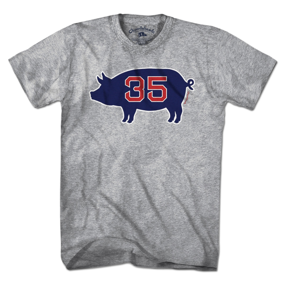 Boston Pig 35 T-Shirt - Chowdaheadz