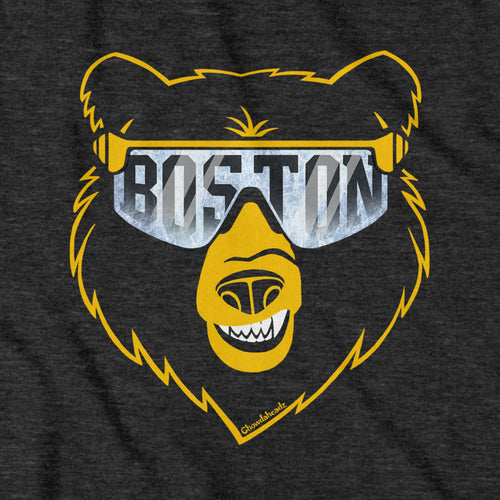 Boston Sunglasses Bear T-Shirt - Chowdaheadz