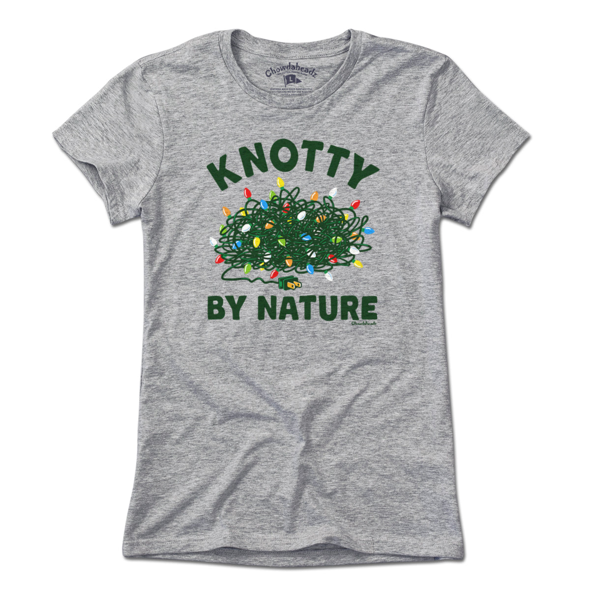 Knotty By Nature Christmas Lights T-Shirt