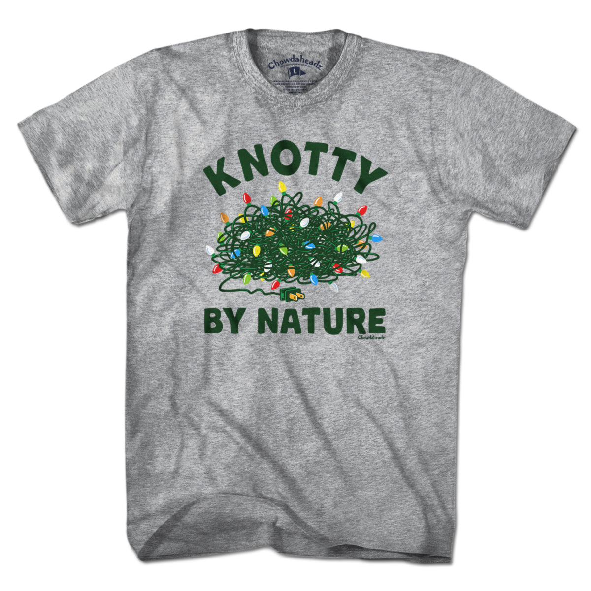 Knotty By Nature Christmas Lights T-Shirt