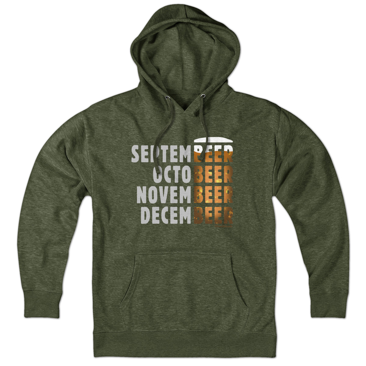 Months Of The Beer Hoodie - Chowdaheadz