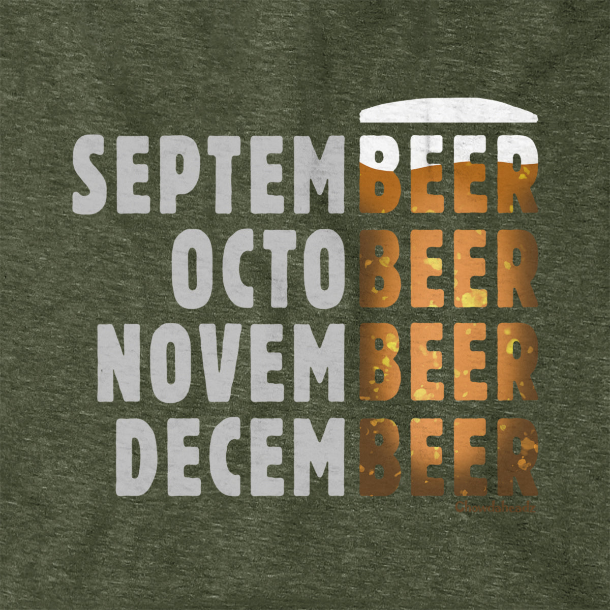 Months Of The Beer Hoodie - Chowdaheadz