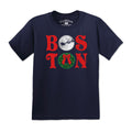 Boston Stacked Christmas Youth T-Shirt - Chowdaheadz